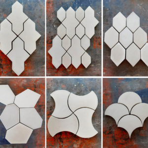 Cement Tile Sampler Mold. DIY Concrete mold